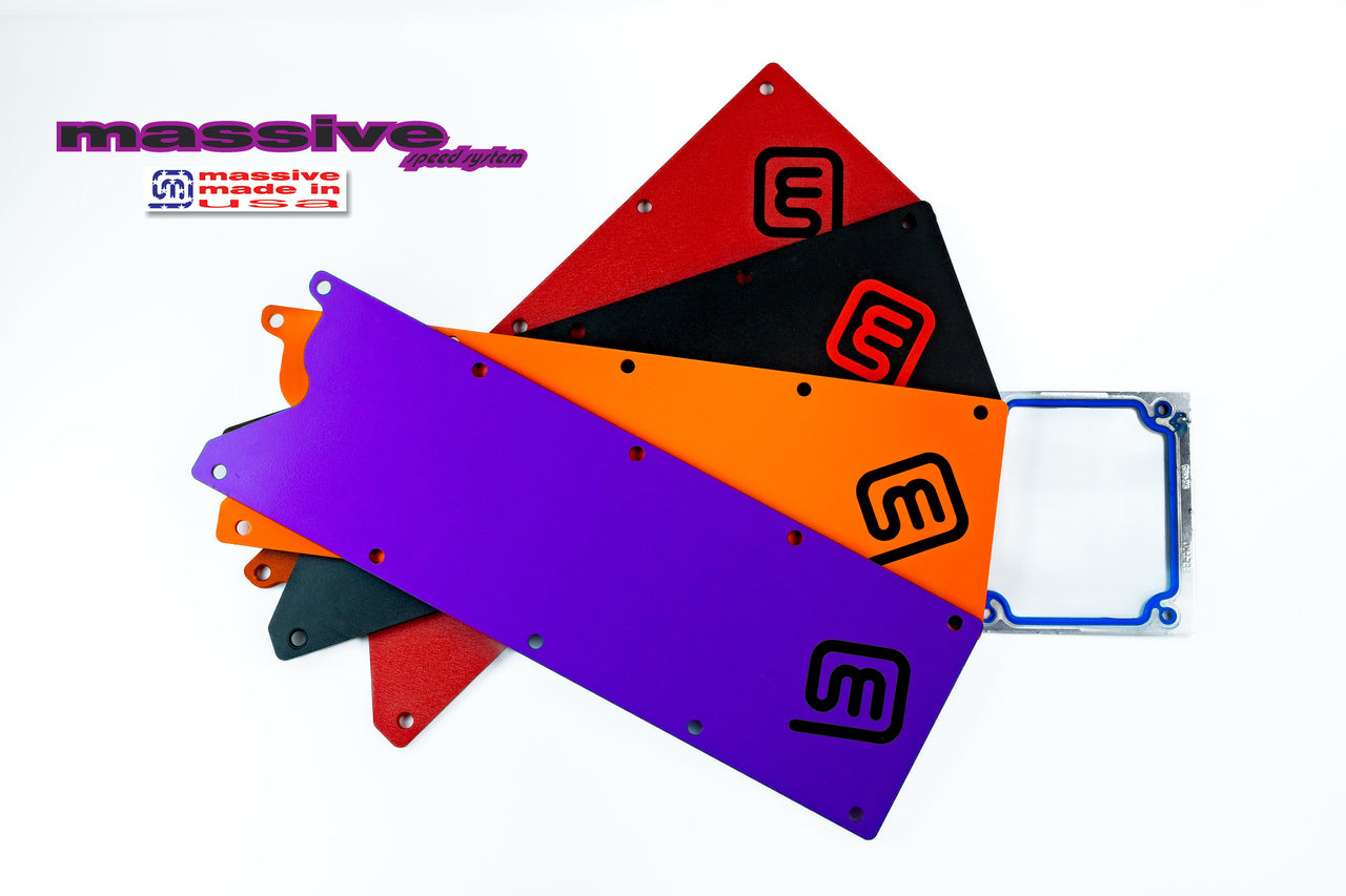 Copy of Massive Trophy Valley Plates - Knock Sensor Eliminated - GM LS Gen III Engines - Massive Speed System