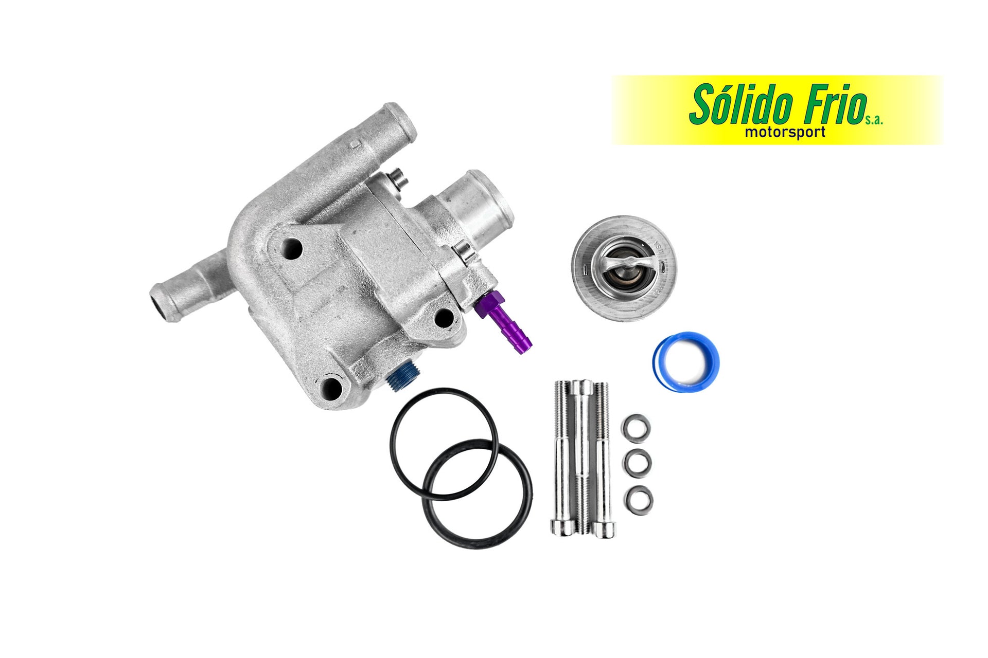 Aluminum Cast Thermostat Housing - Ford Zetec 95-04 - Massive Speed System