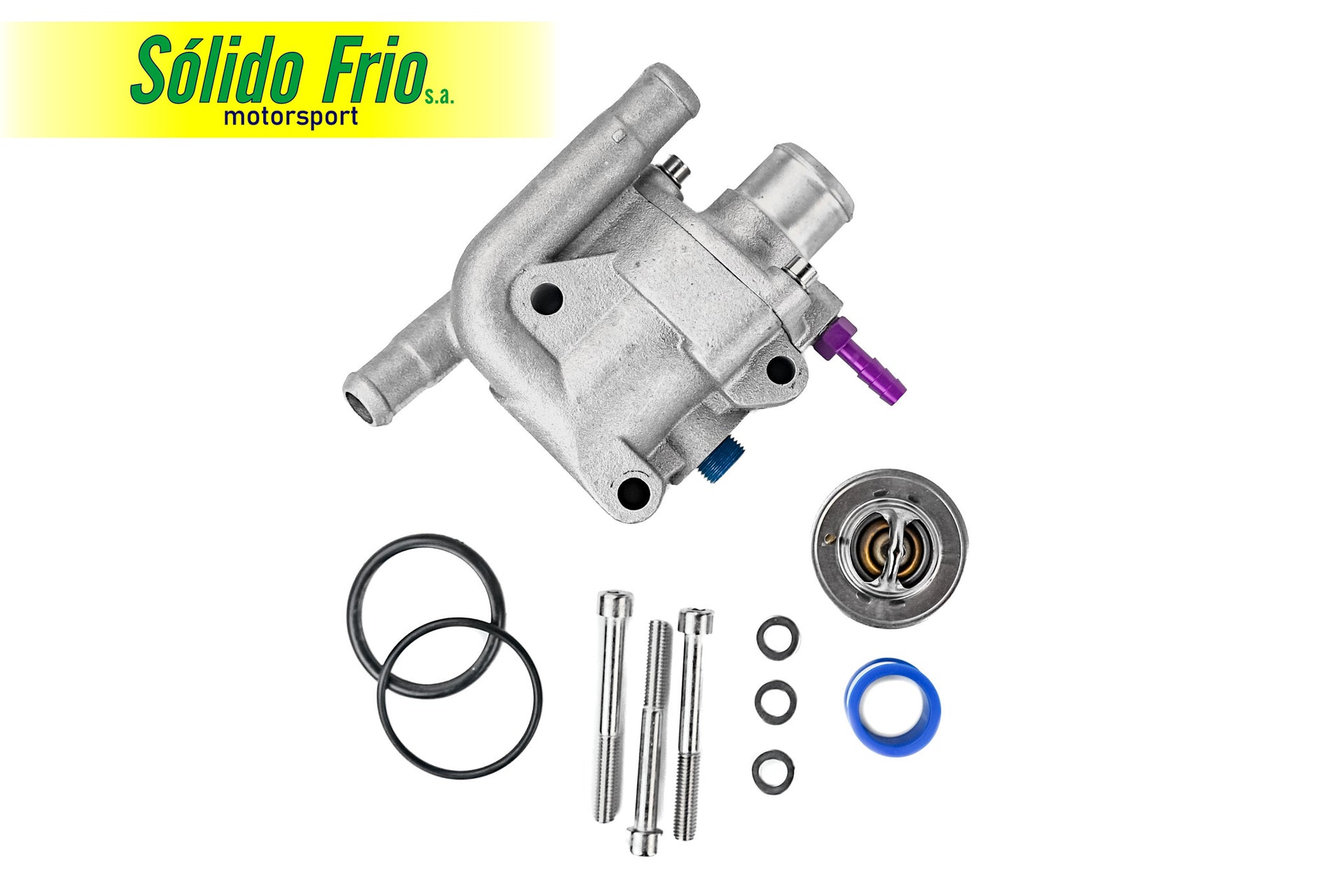 Aluminum Cast Thermostat Housing - Ford Zetec 95-04 - Massive Speed System