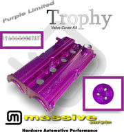 MSS Trophy Engine Cam Valve Cover Kit Focus Zetec 2.0 Contour w SS Hardware Cap - Massive Speed System