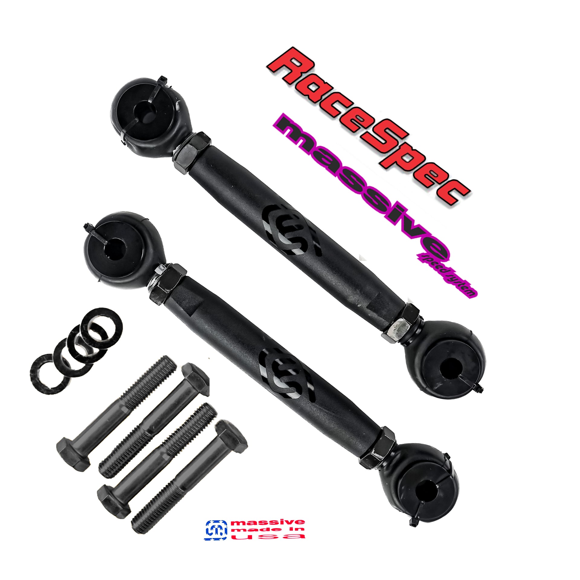 Massive Race Adjustable Rear Toe Control Arms Focus 00-18 ALL SVT ST170 Race - Massive Speed System