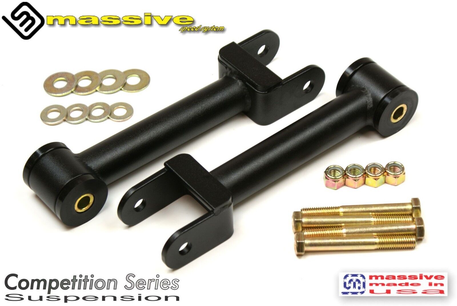 Massive Speed COMPETITION Series Rear Upper Control Arms GM G Body 78-88 - Massive Speed System