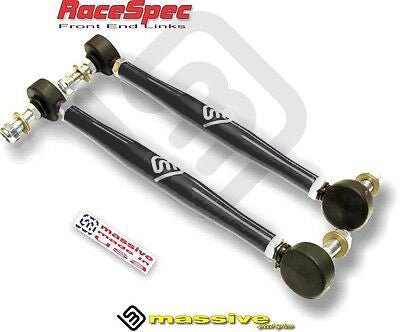 Massive RaceSpec Adjustable Front Anti Roll Sway Bar End Links Sonata Optima Turbo 2.0 SX - Massive Speed System