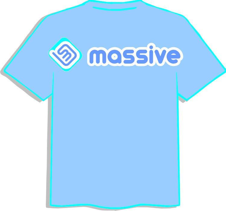 Massive Sky Blue Tweeted T-Shirt - Massive Speed System