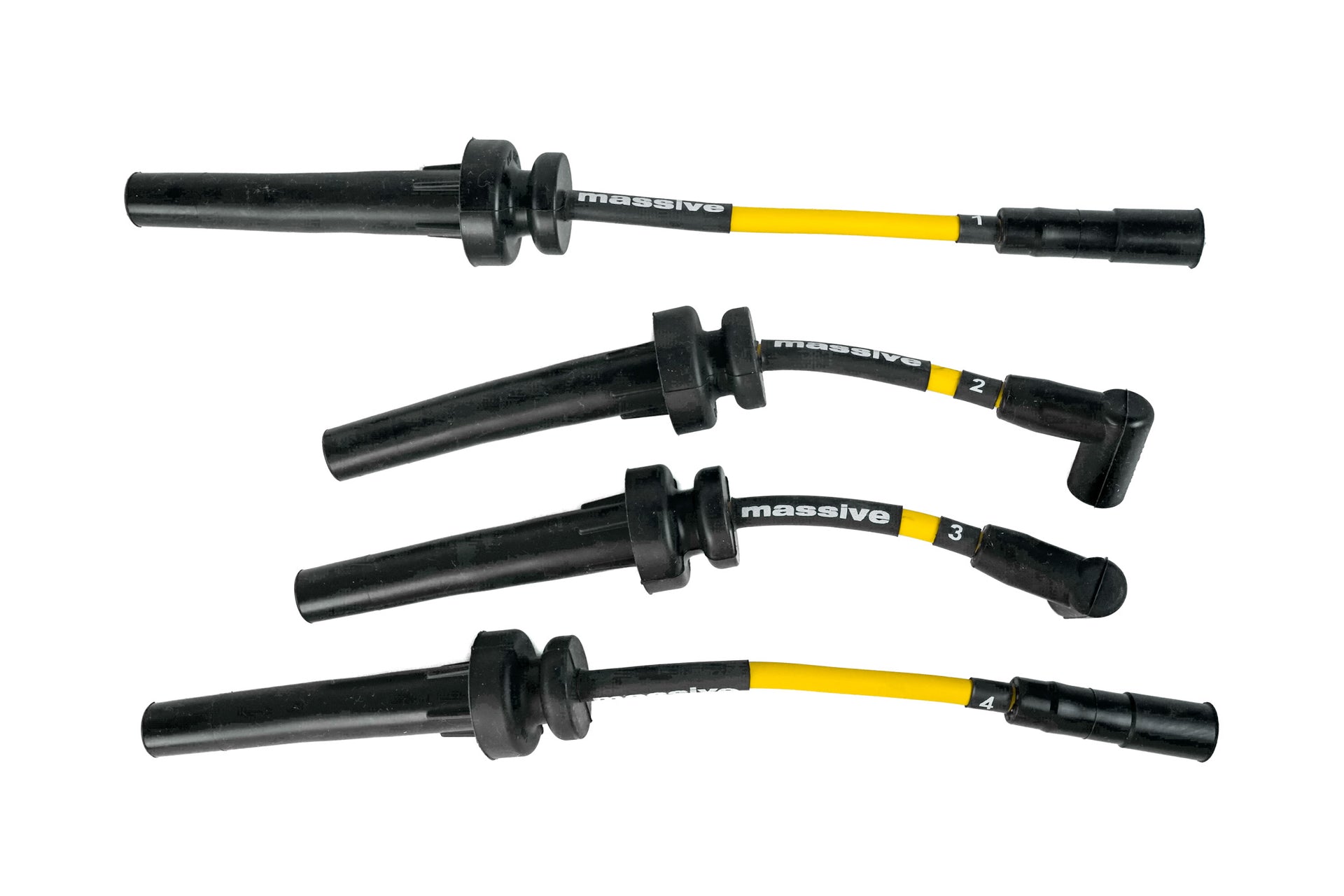 Massive MSX80 Spark Plug Wires Neon Dodge 03-05 SRT-4 Turbo 2.4 PT GT Cruiser - Massive Speed System
