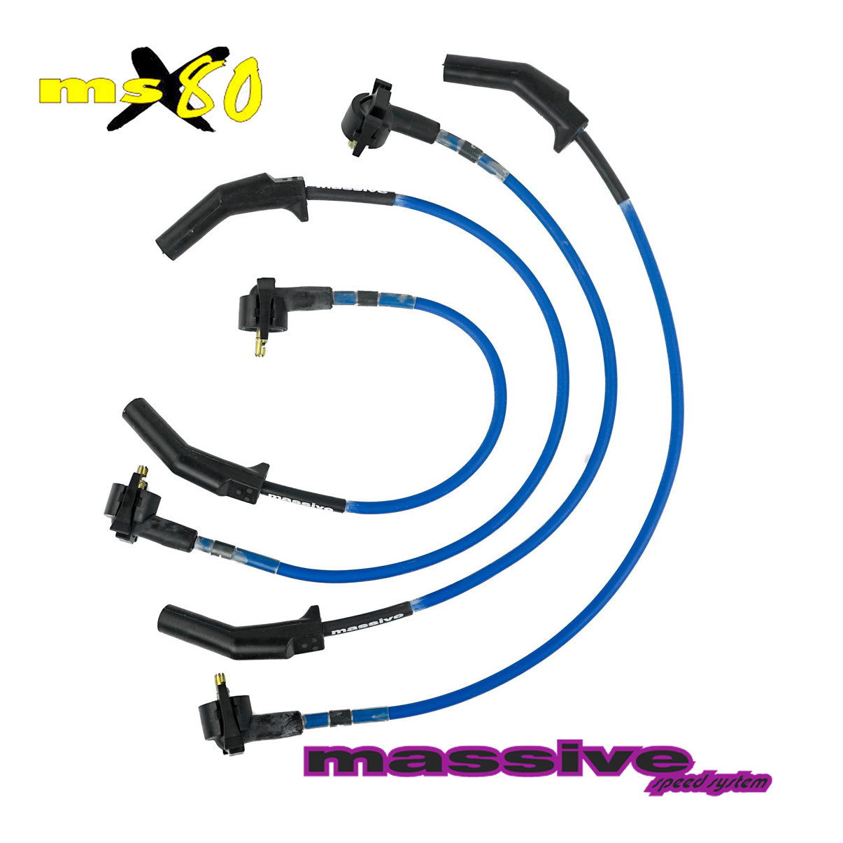 MASSIVE ZAP-PAK Ignition Kit: MSD Coil MSX80 & Performance