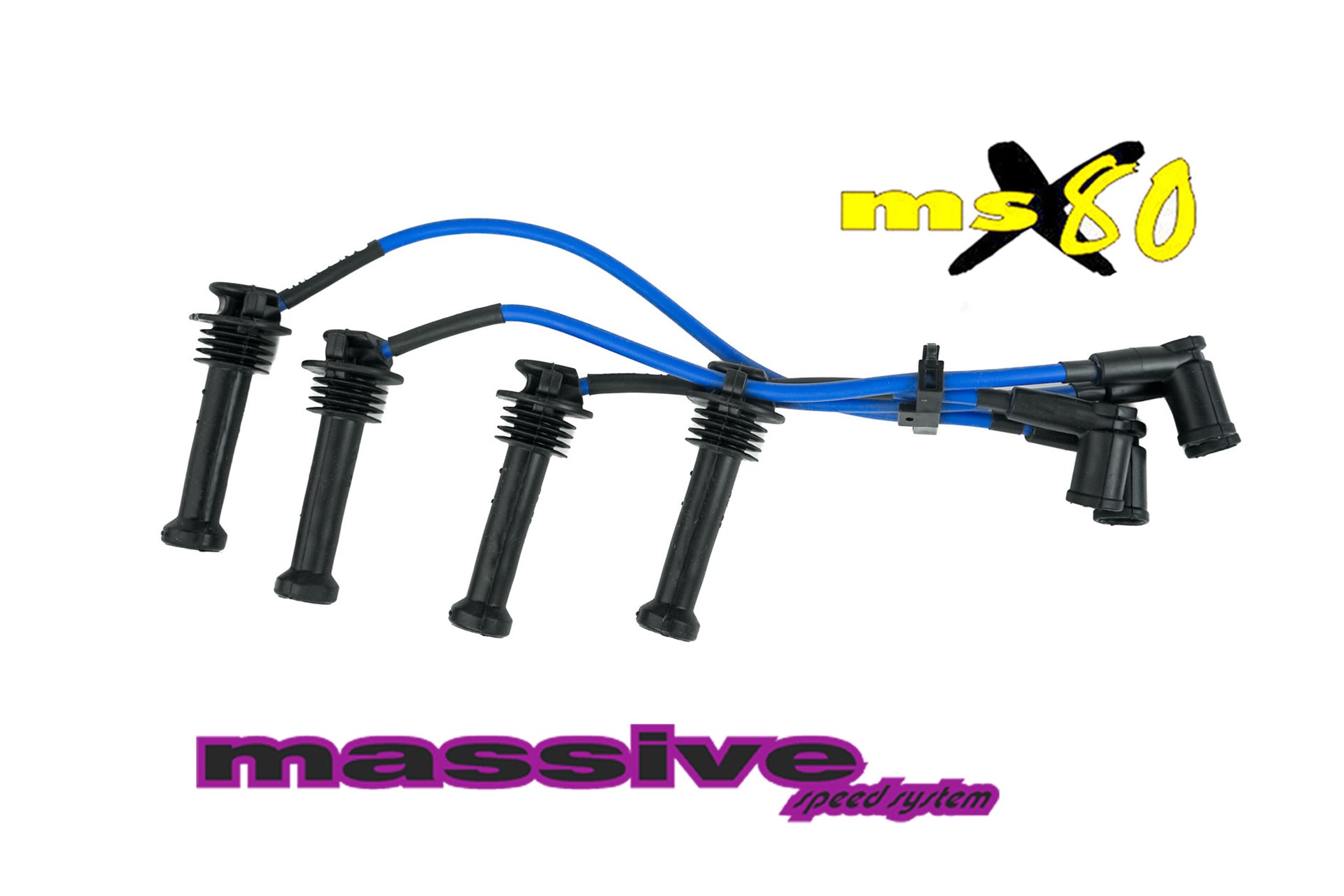Massive MSX80 Spark Plug Wires Ford Focus Zetec 00-04 - Massive Speed System