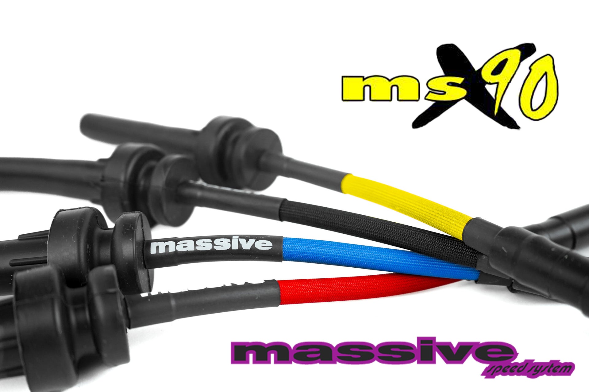 Massive ZAP-PAK Ignition Kit MSD Coil MSX90 Performance Spark Plug Cables Wires NEON SRT 4 2.4 - Massive Speed System