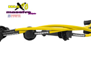 Massive MSX90 Zetec DOHC Ford Focus 00-04 Spark Plug Wires Yellow side view - Massive Speed System