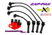 Massive ZAP-PAK Ignition Kit MSD Coil MSX90 Performance Spark Plug Wires 00-04 Ford Focus - Massive Speed System
