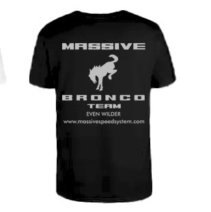 Massive Bronco Team T-Shirt - Massive Speed System