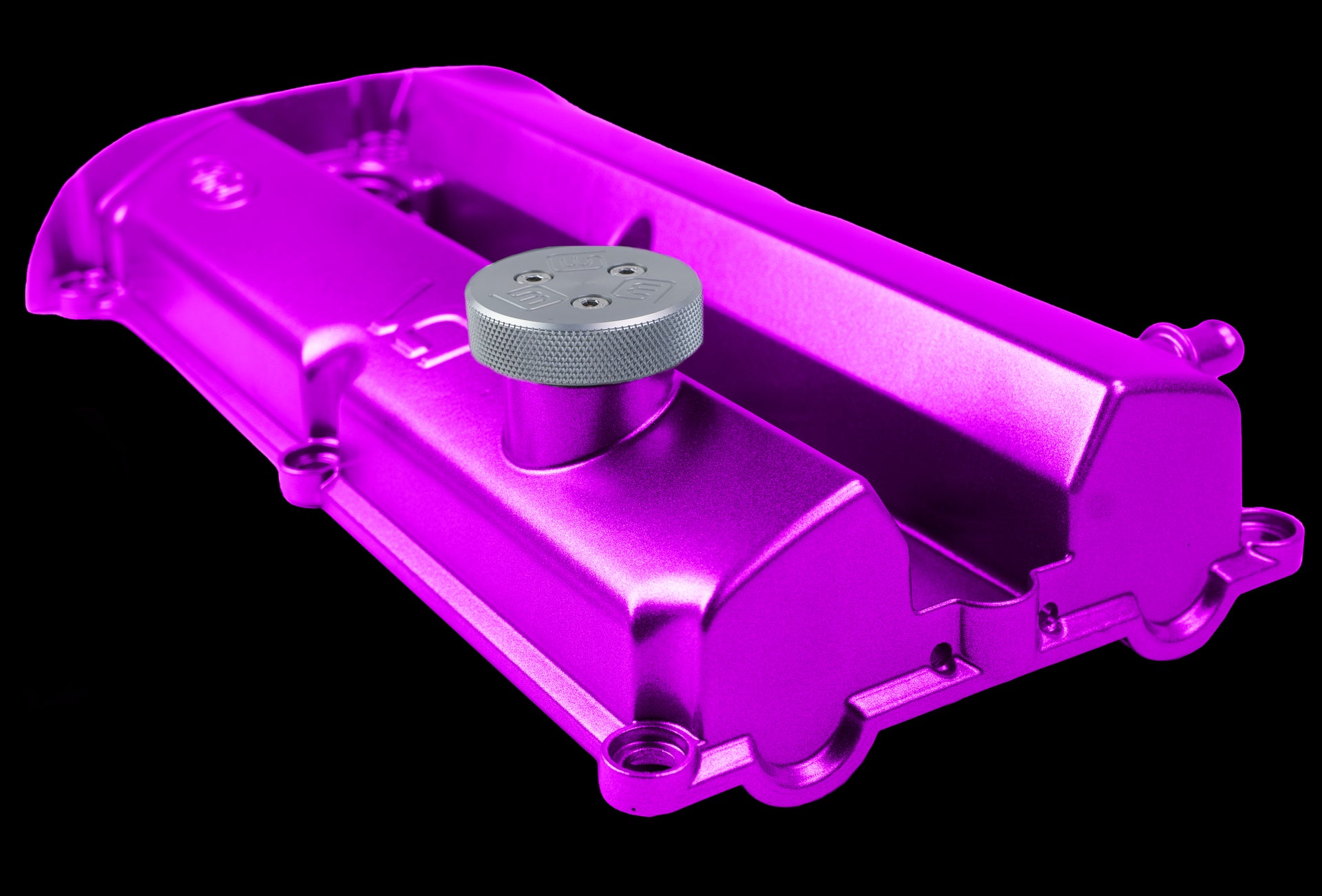 Massive Speed Trophy Engine Cam Valve Cover Kit Focus ZX2 Zetec 2.0 Contour Color Purple Black Background