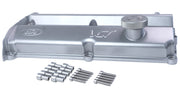 Massive Speed Trophy Engine Cam Valve Cover Kit Focus Zetec 2.0 Contour w SS Hardware Color Silver Side Veiw