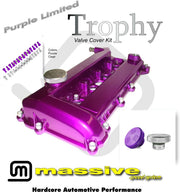 MSS Trophy Engine Cam Valve Cover Focus Kit Duratec 2.0 2.3 D20 D23 PZEV 03+ - Massive Speed System