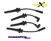 Massive MSX80 Spark Plug Wires Neon Dodge 03-05 SRT-4 Turbo 2.4 PT GT Cruiser - Massive Speed System