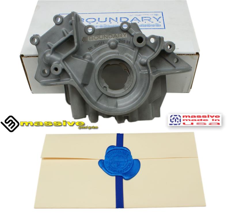 Boundary High Performance Hardened Gear Complete Pump Zetec / SVT - Massive Speed System