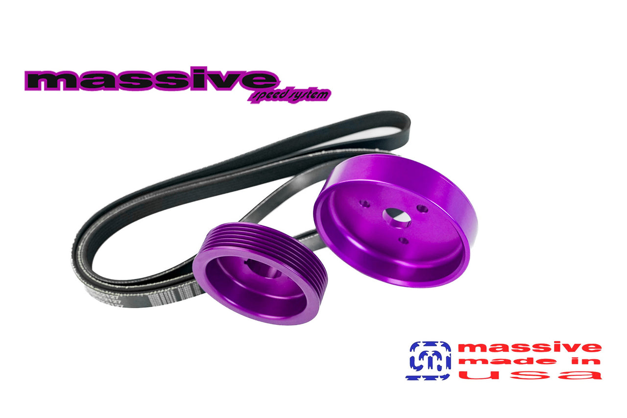 Massive Underdrive Light Pulley Systems - Massive Speed System