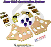 Massive Braking System  2000-08 Ford Focus Rear Disk Conversion - Massive Speed System