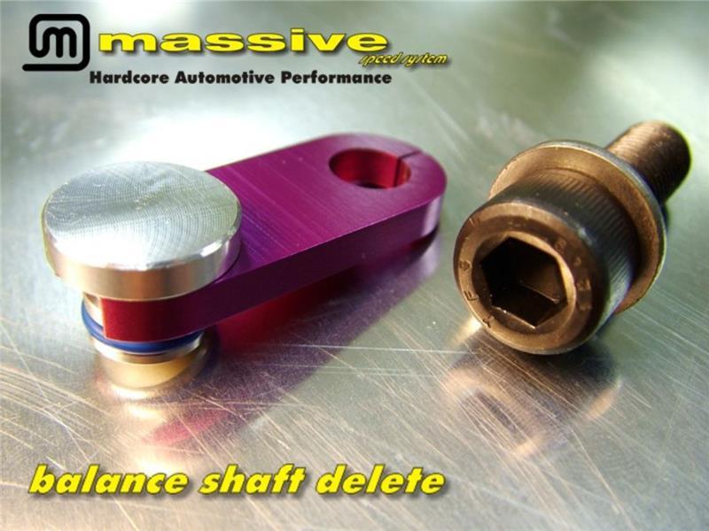 Massive Speed Balance Shaft Delete Kit - Massive Speed System