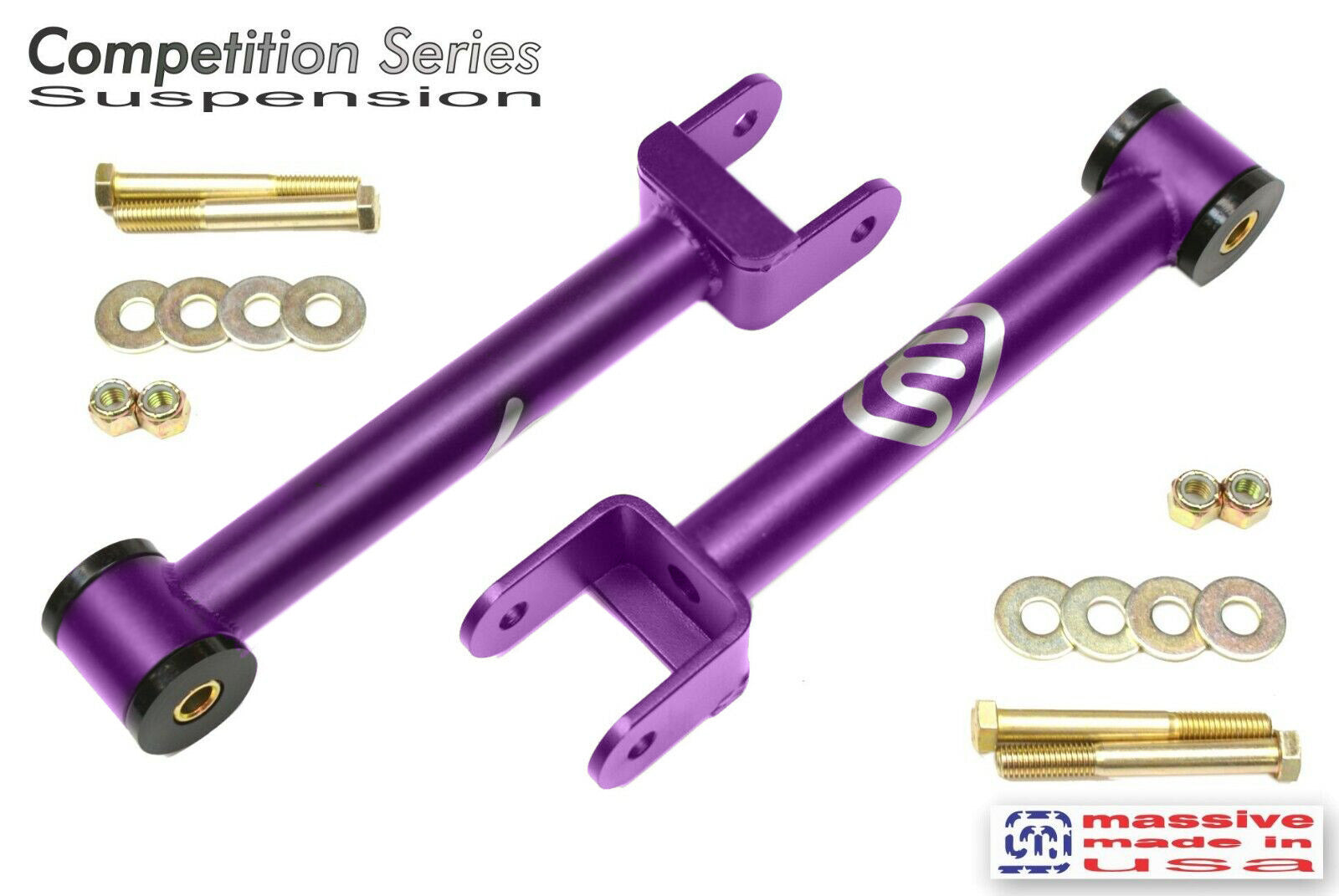 Massive Speed COMPETITION Series Rear Upper Control Arms 64-67 GM A Body - Massive Speed System