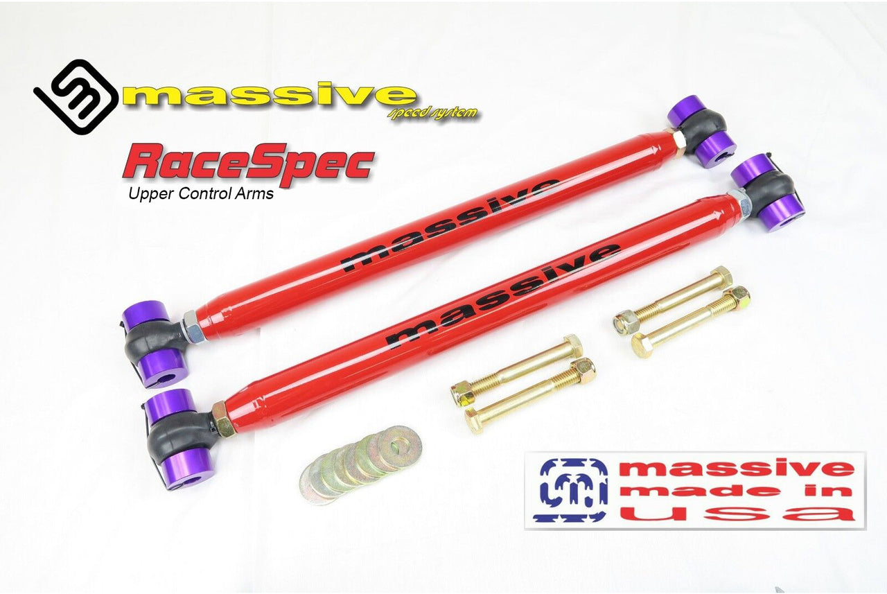 Massive RaceSpec Adjustable Rear Upper Control Arms 2002-2009 Chevrolet Trailblazer / GMC Envoy /Buick Rainer /Oldsmobile Bravada /Isuzu Ascender /Saab 9-7X - Massive Speed System