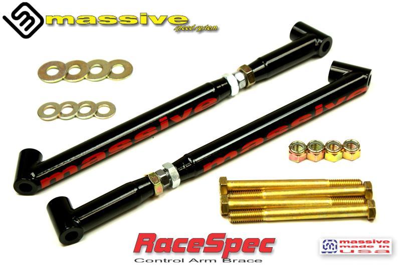 Massive Speed RaceSpec Rear Control Arm Brace 68-72 GM A Body - Massive Speed System