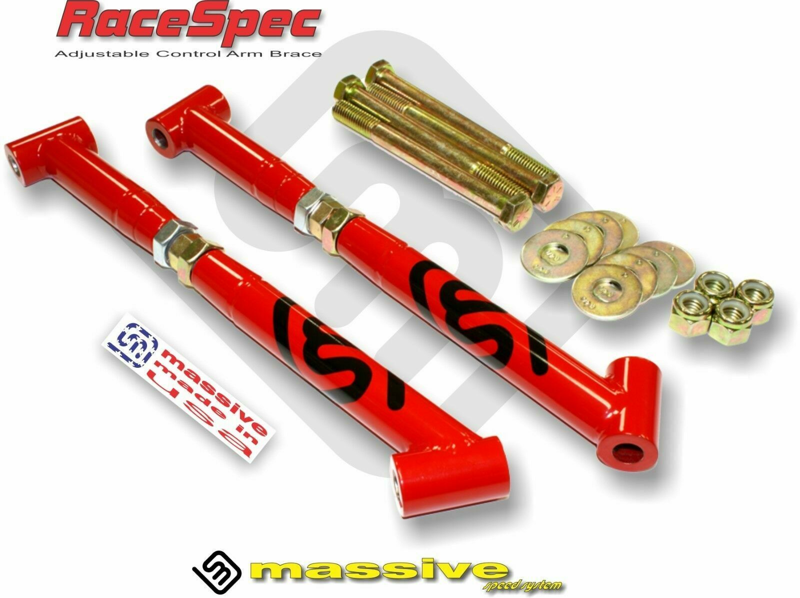 Massive Speed RaceSpec Rear Control Arm Brace 64-67 GM A Body - Massive Speed System