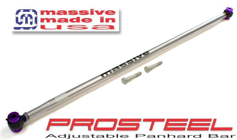 Massive PROSTEEL Adjustable Panhard Bar Rod 82-02 F Body Camaro Firebird - Massive Speed System