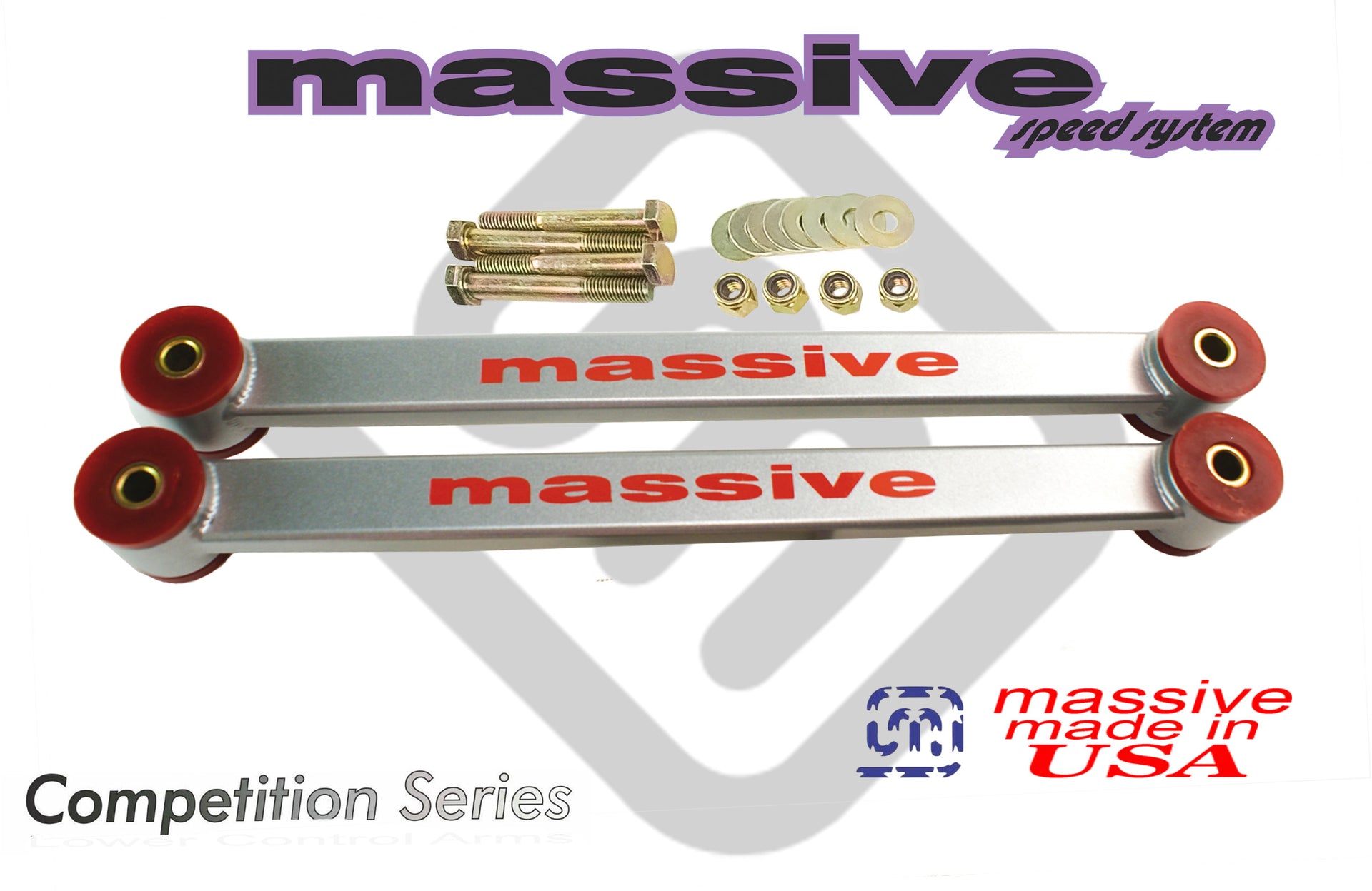 Massive COMPETITION Series Fixed Lower Control Arms 98-11 Panther Chassis - Massive Speed System