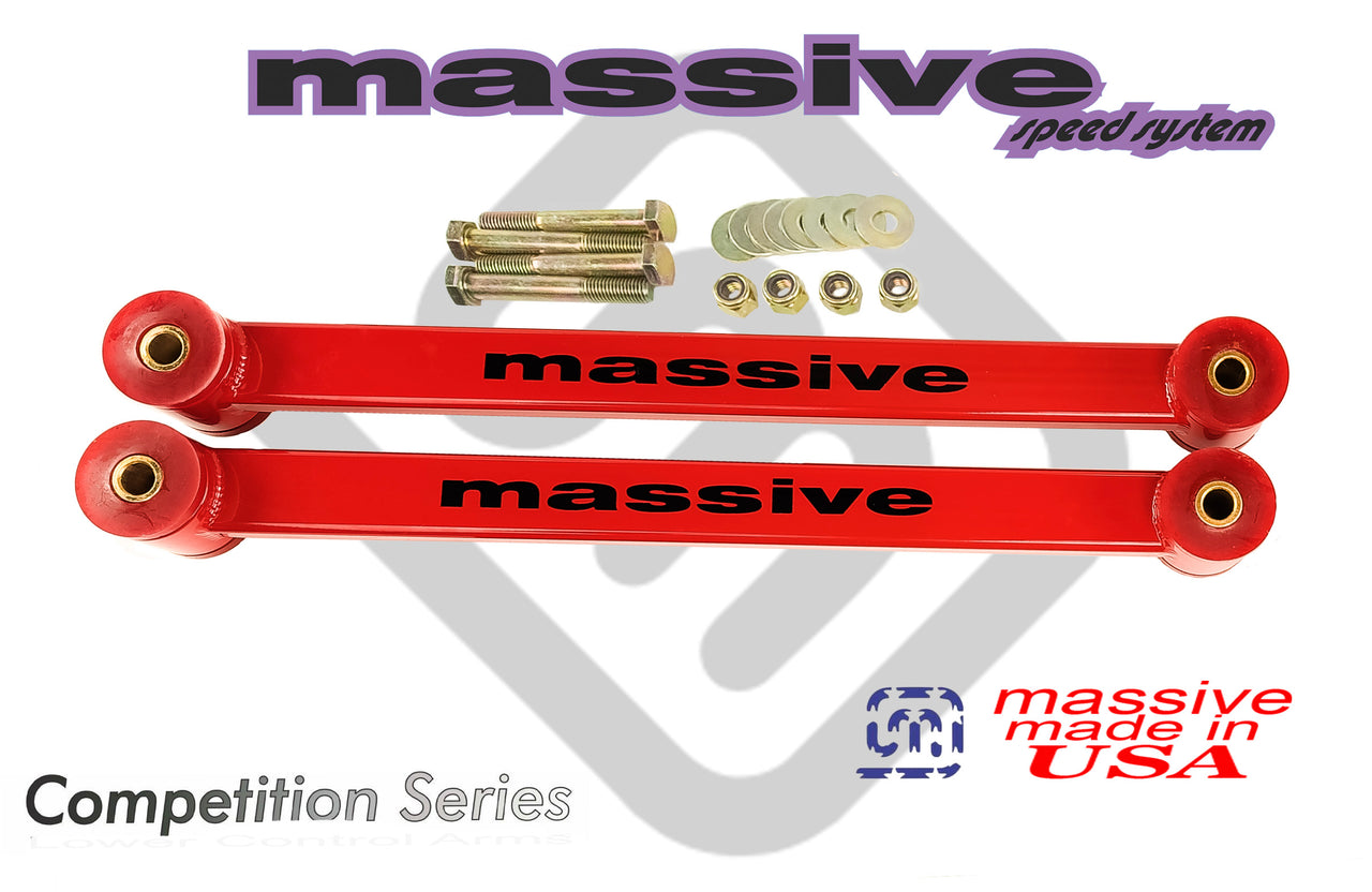 Massive COMPETITION Series Fixed Lower Control Arms 98-11 Panther Chassis - Massive Speed System