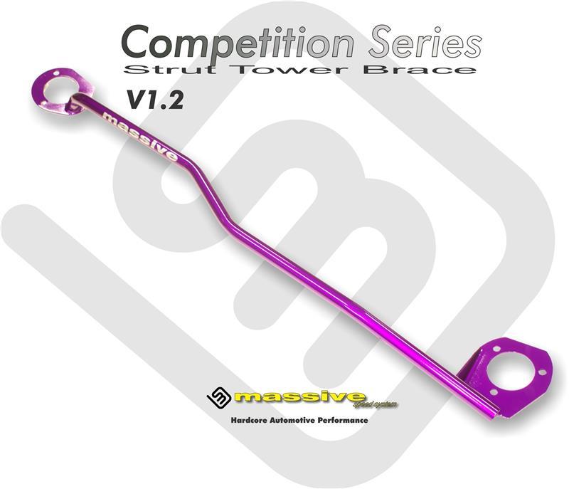 Massive Competition Series Front Strut Tower Brace Ford Focus MK1/MK2/MK3 - Massive Speed System