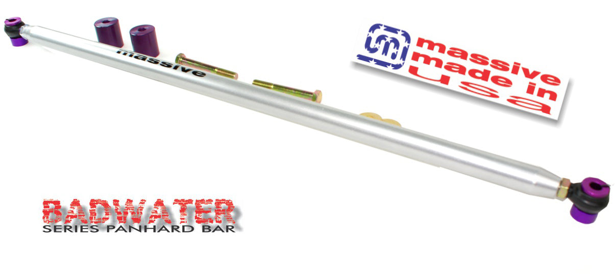 Massive Badwater Series Adjustable Panhard Bar 2021+ Bronco Fullsize - Massive Speed System