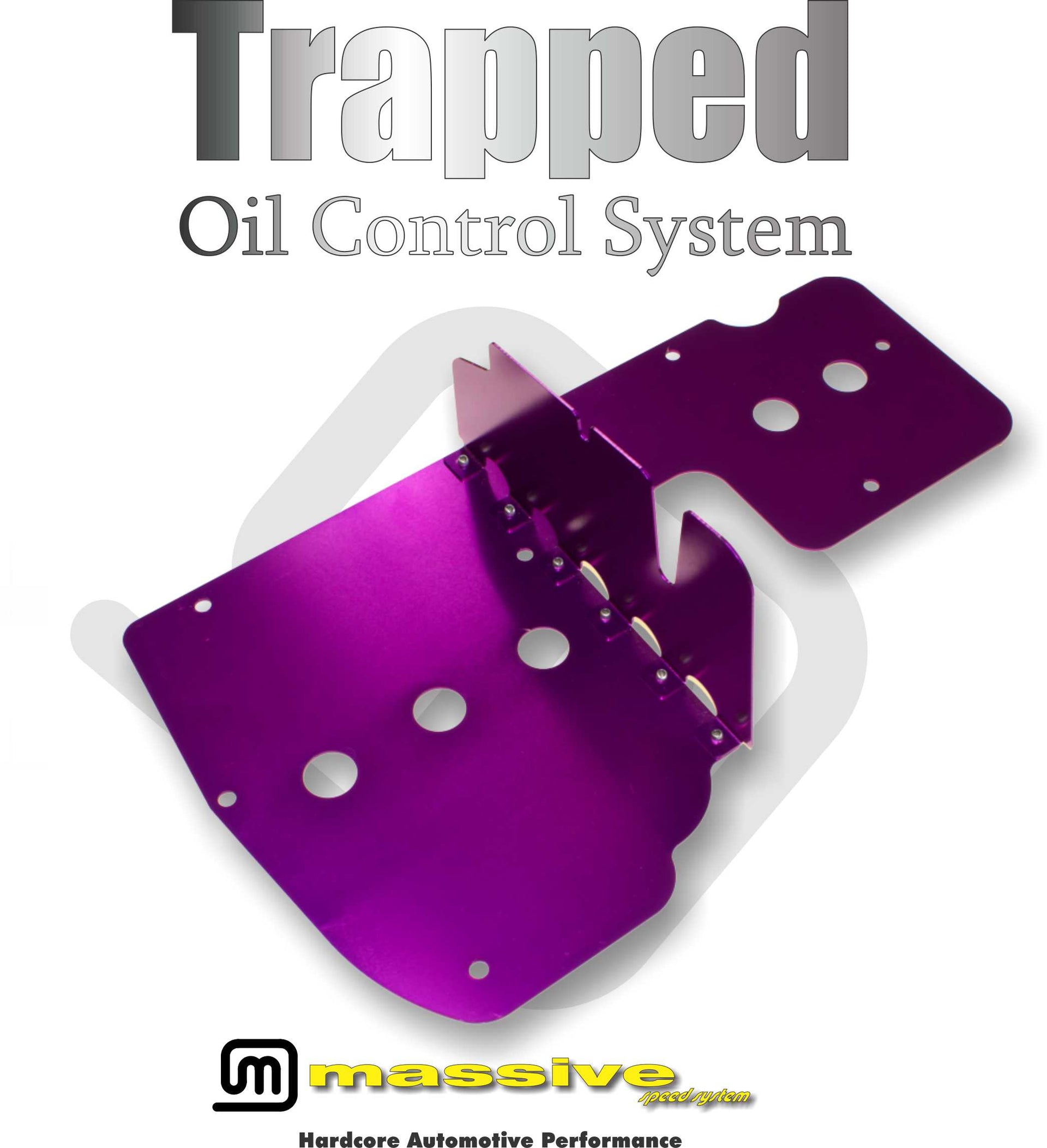 Massive Speed Trapped Oil Control Pan Baffle Duratec Ecoboost Focus 2.0 2.3 2.5 - Massive Speed System