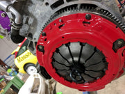 Massive Speed Precision Fasteners Pressure Plate Bolt Kit - M8 Duratec MZR Zetec SVT bolted to fly wheel