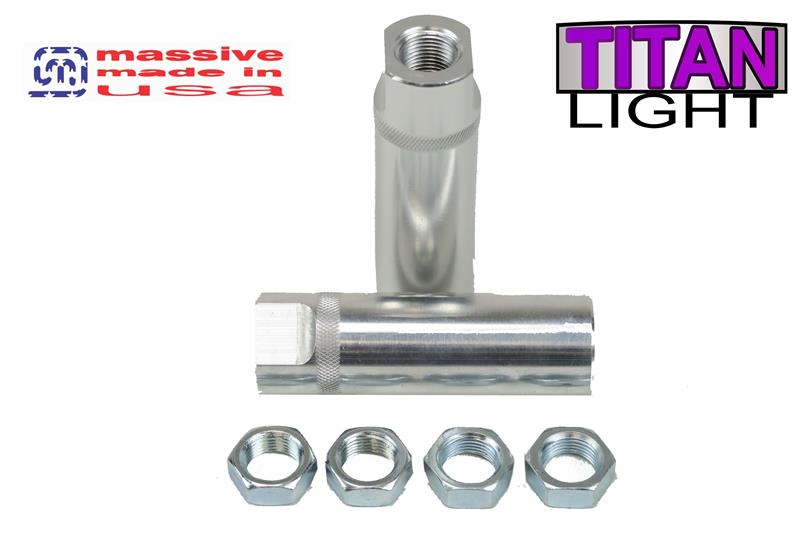 Massive Speed Tie Rod Adjuster Sleeves Billet Aluminum locking GM A Body / GM G Body - Massive Speed System