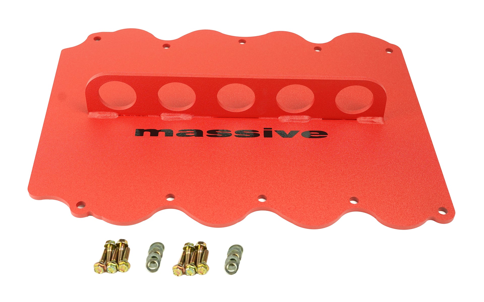 Ford Coyote lift plate Red side view