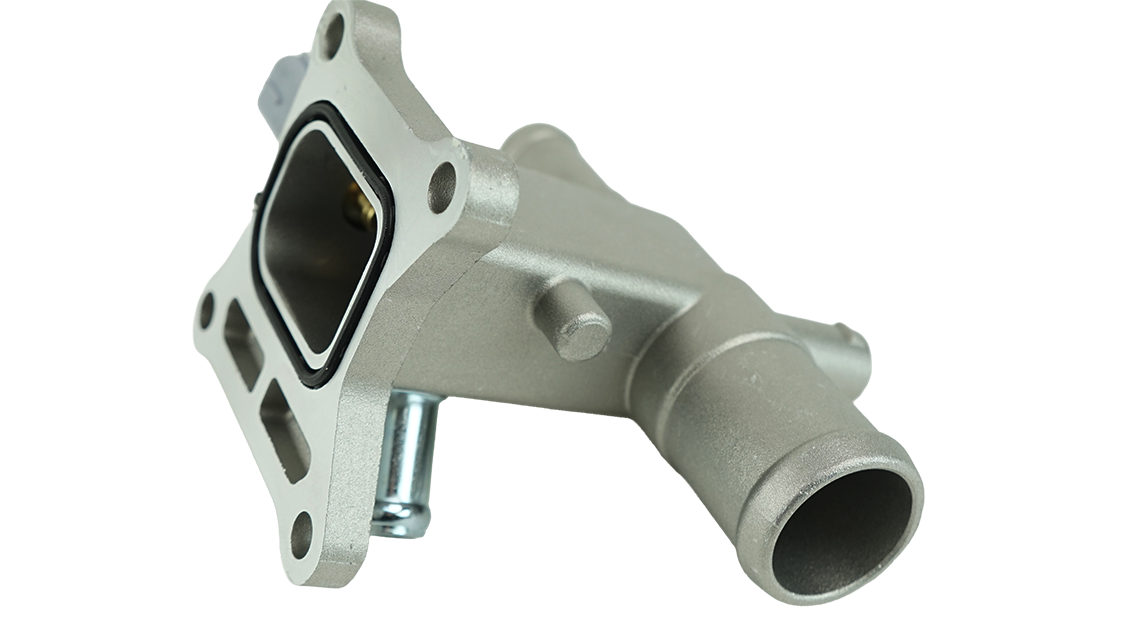 Aluminum Cast Ecoboost I4 Water Cooling System Outlet Neck Housing 2.0 2.3 Kit