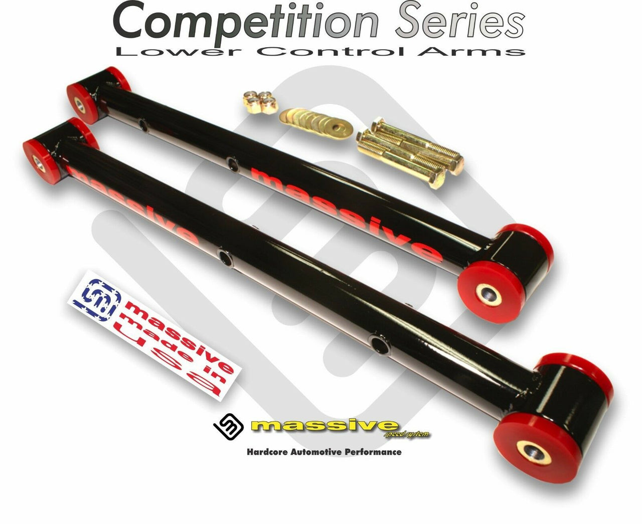 Massive Speed Competition Series GM A Body Suspension Rear Lower Control Arms 64-72 - Massive Speed System