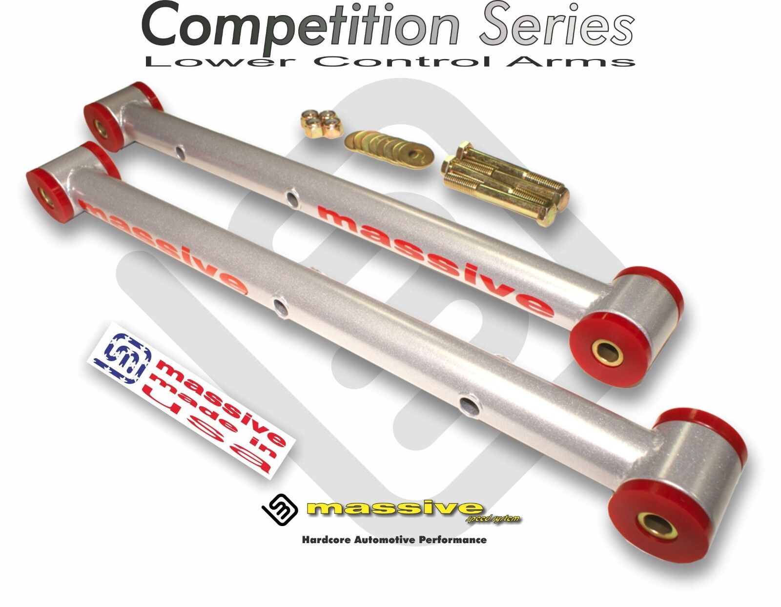 Massive Speed Competition Series GM A Body Suspension Rear Lower Control Arms 64-72 - Massive Speed System