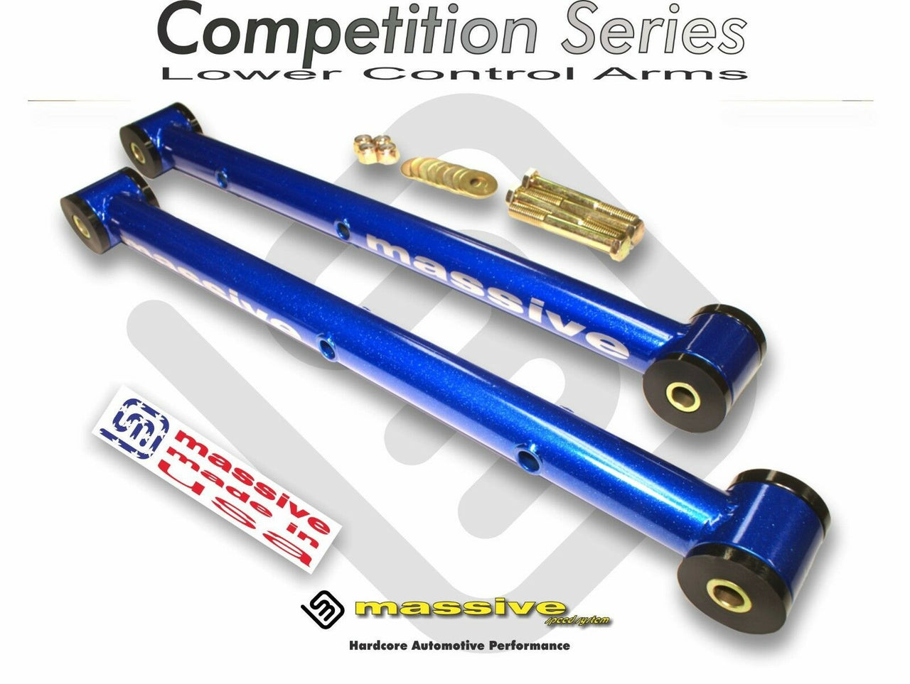 Massive Speed Competition Series Lower Control Arms With Sway Bar Hookup 78-88 GM G Body