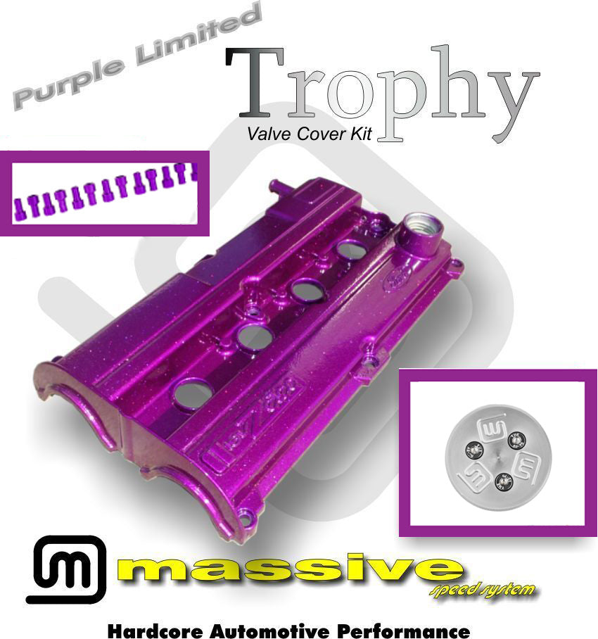 MSS Trophy Engine Cam Valve Cover Kit Focus Zetec 2.0 Contour w SS Har