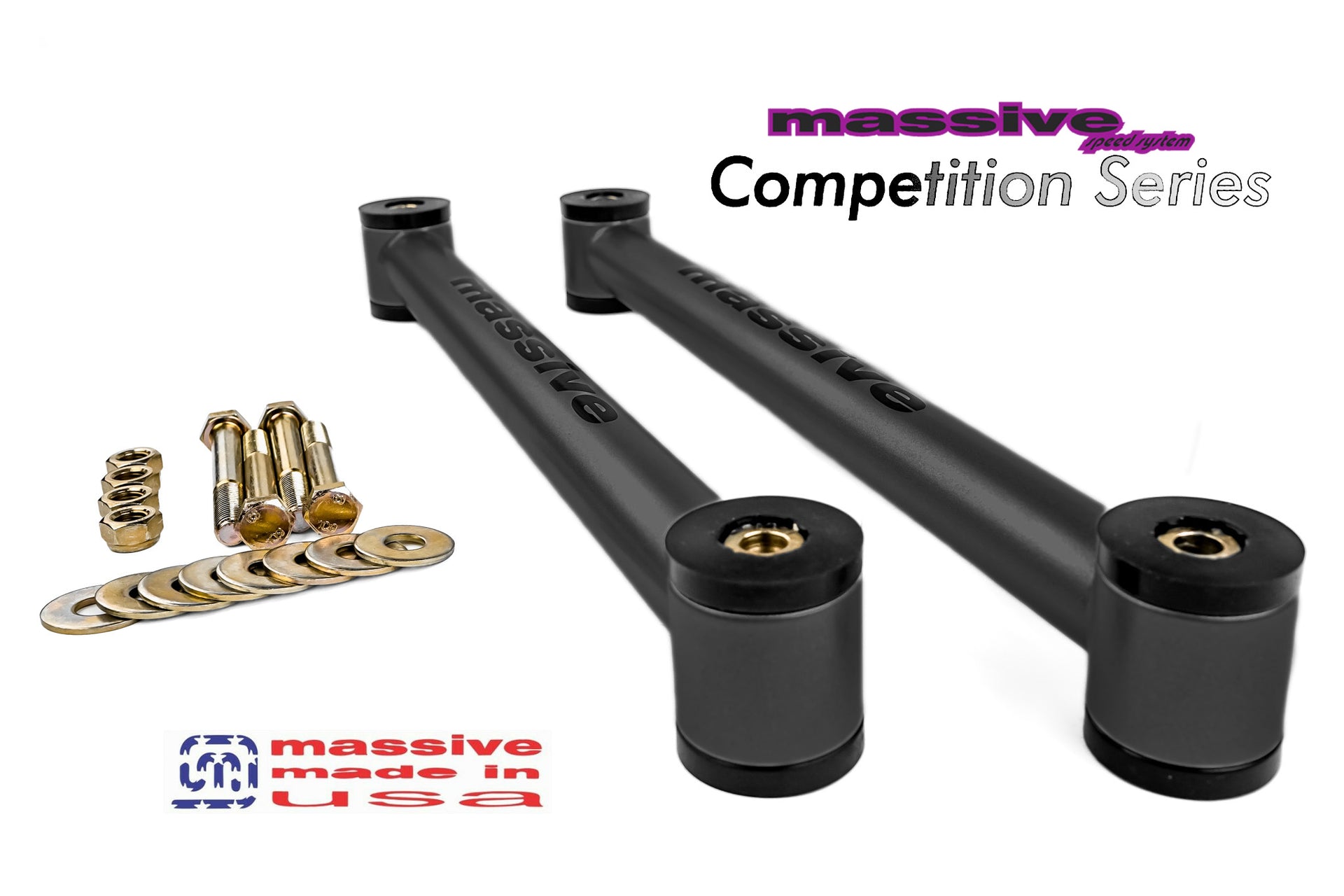 Massive Competition Series Lower Control Arms 82-02 Camaro Firebird F Body 3rd 4th Gen TA Race - Massive Speed System