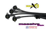 Massive Speed MSX90 9mm Spark Plug Ignition Wires for 2000-2004 Ford Focus Zetec MSD - Massive Speed System