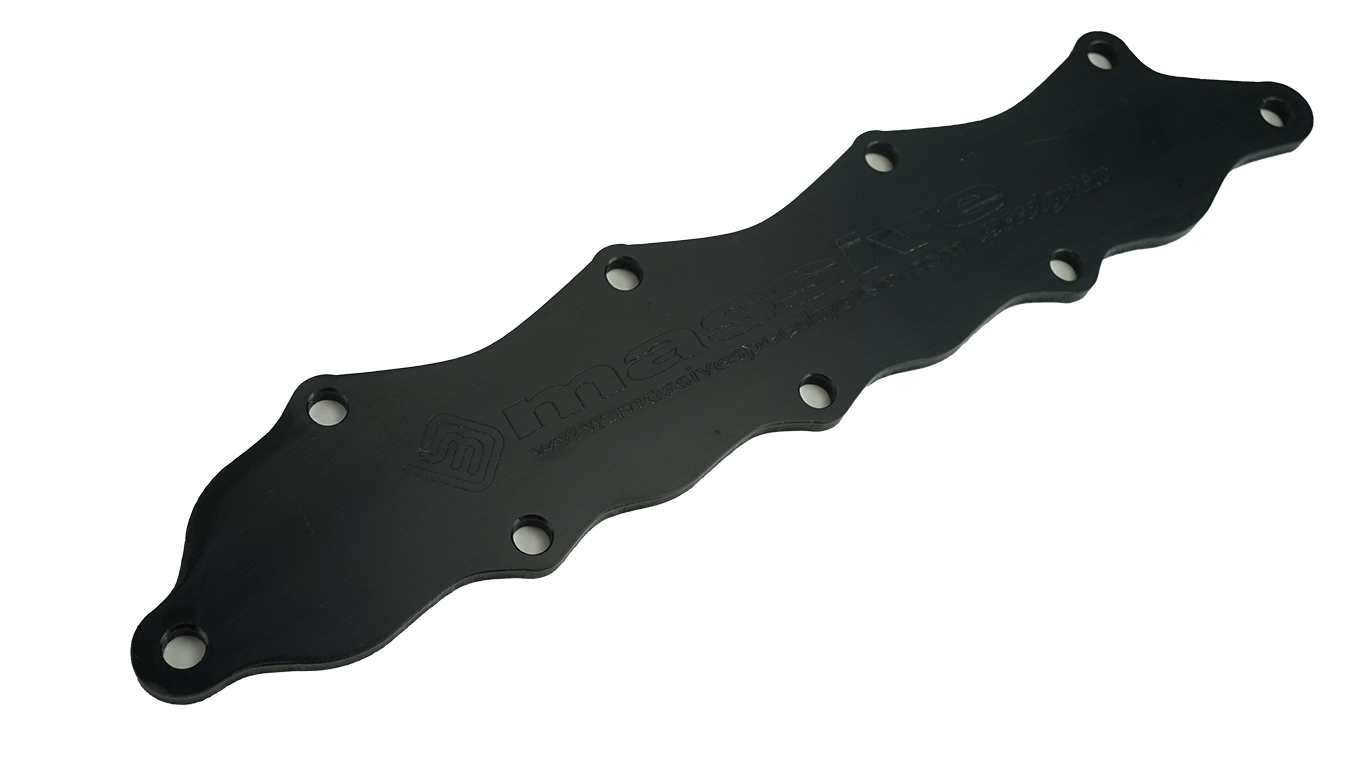 Massive Zetec Exhaust Port Block Off Cover Plates - Massive Speed System