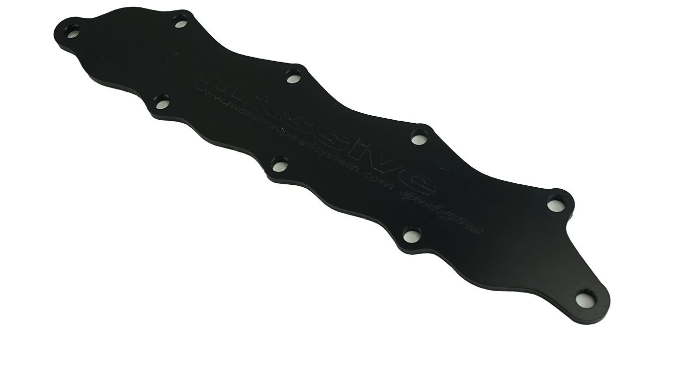 Massive Zetec Exhaust Port Block Off Cover Plates - Massive Speed System