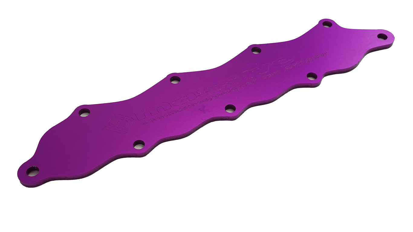 Massive Zetec Exhaust Port Block Off Cover Plates - Massive Speed System