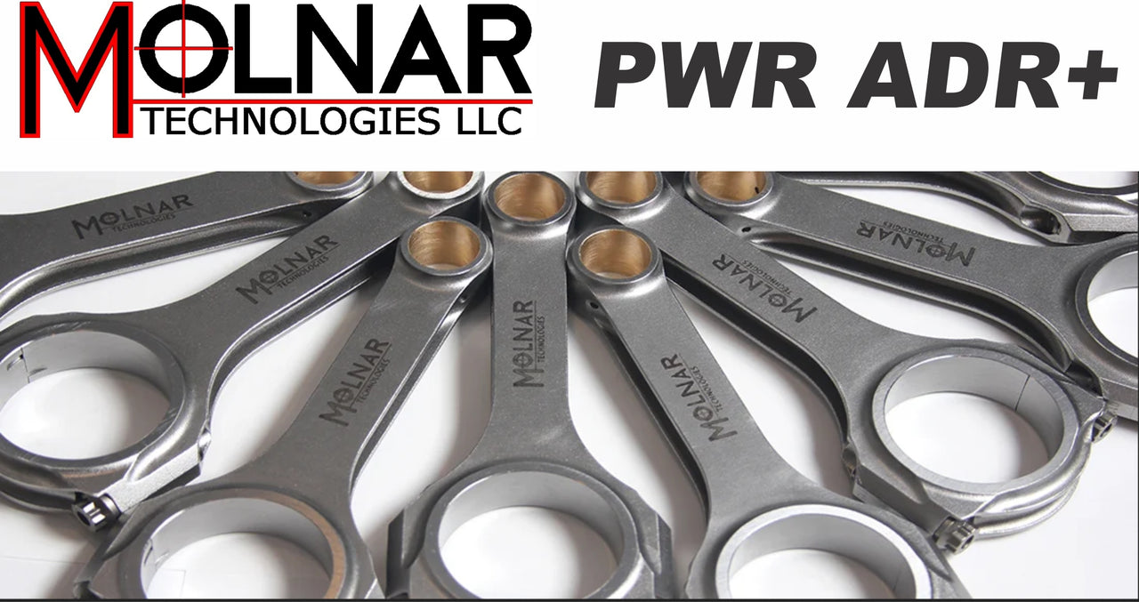 Molnar PWR ADR+ H Beam Forged Connecting Rods