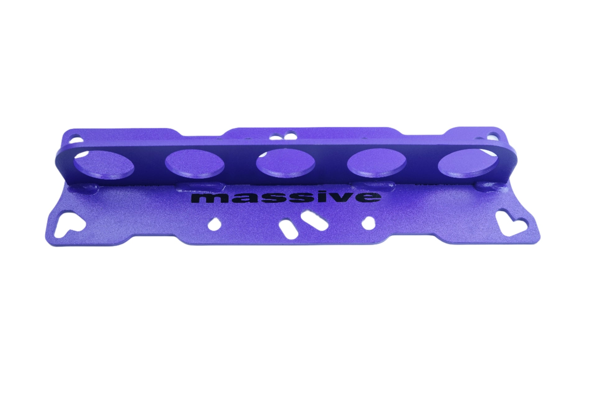 Massive EFI Lift plate Signature Textured Purple Side View