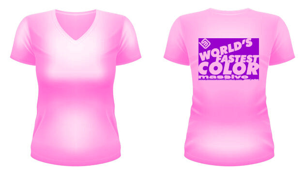 Worlds Fastest Color Massive Women's T-Shirt - Massive Speed System