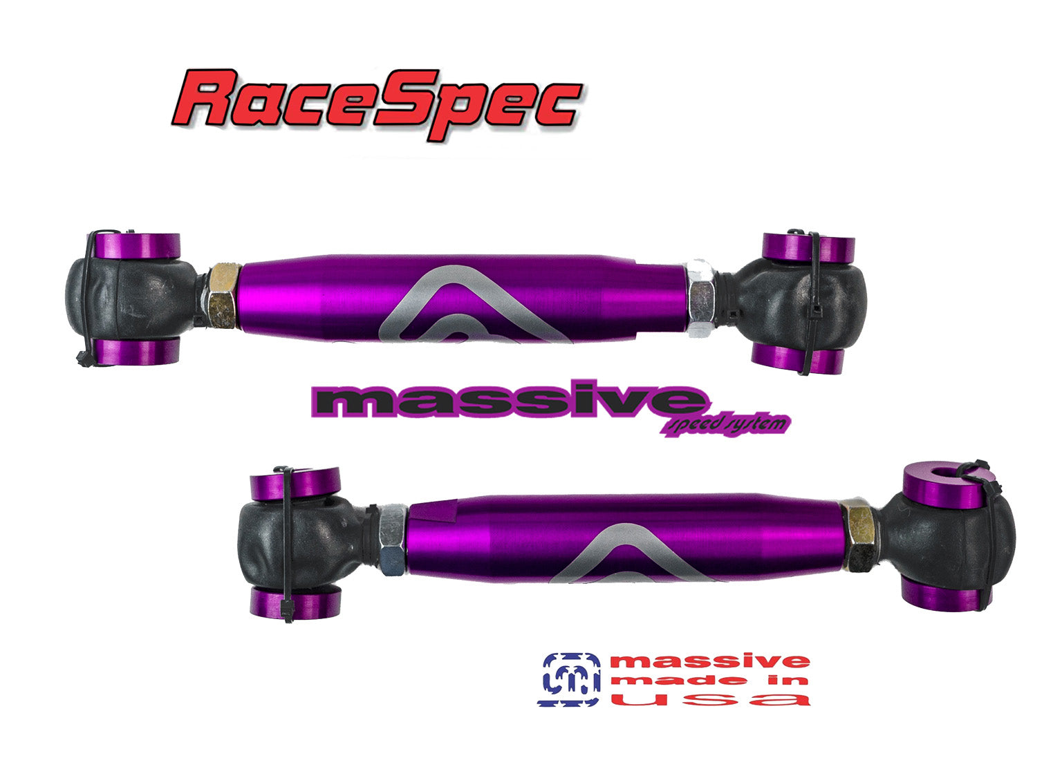 Massive RaceSpec Booted Toe Arms Kit Maverick - Massive Speed System